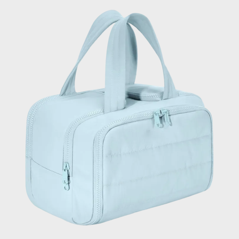 Ella Women's Wide Opening Taslan Toiletry Bag, view 8