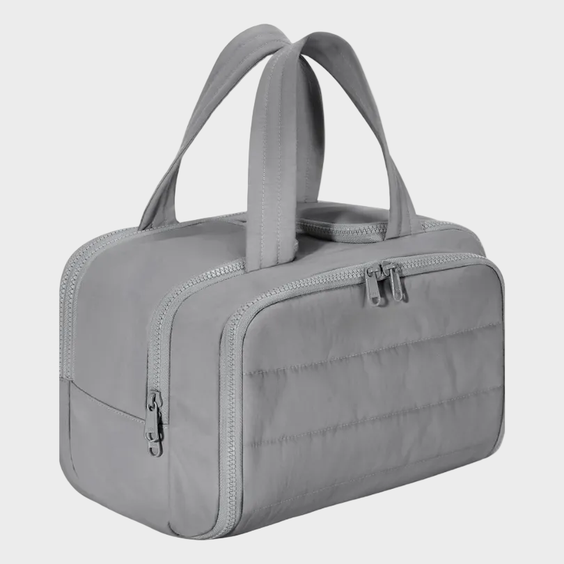 Ella Women's Wide Opening Taslan Toiletry Bag, view 1