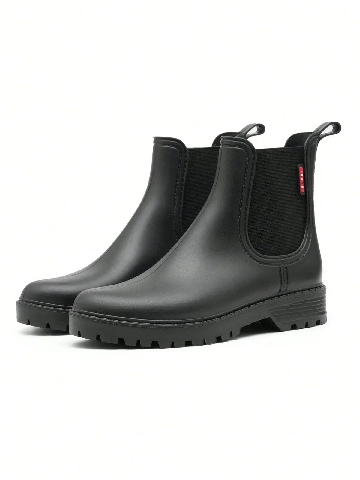 Eloura Women's Matte Rubber Chelsea Boots, view 1