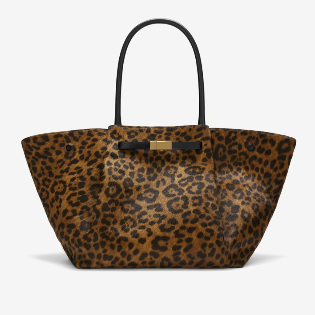 Milan Women's Leather Belted Handbag, view 9