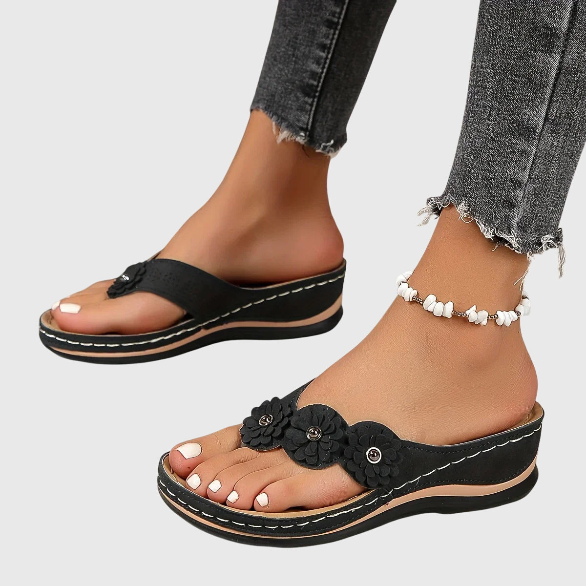 Alexis Women's Flip Flop Sandals, view 5