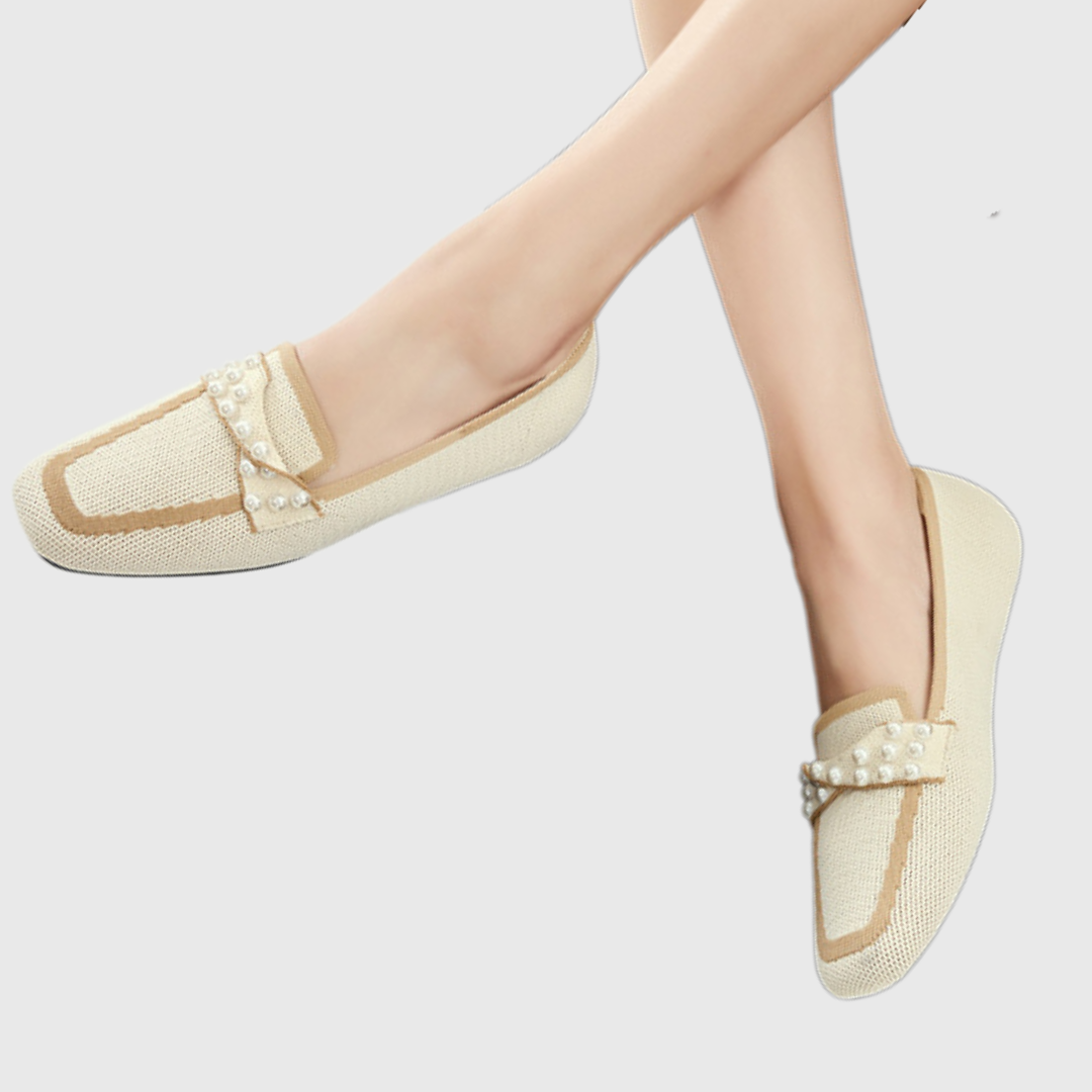 Melora Women's Pearl Detail Loafers, view 4