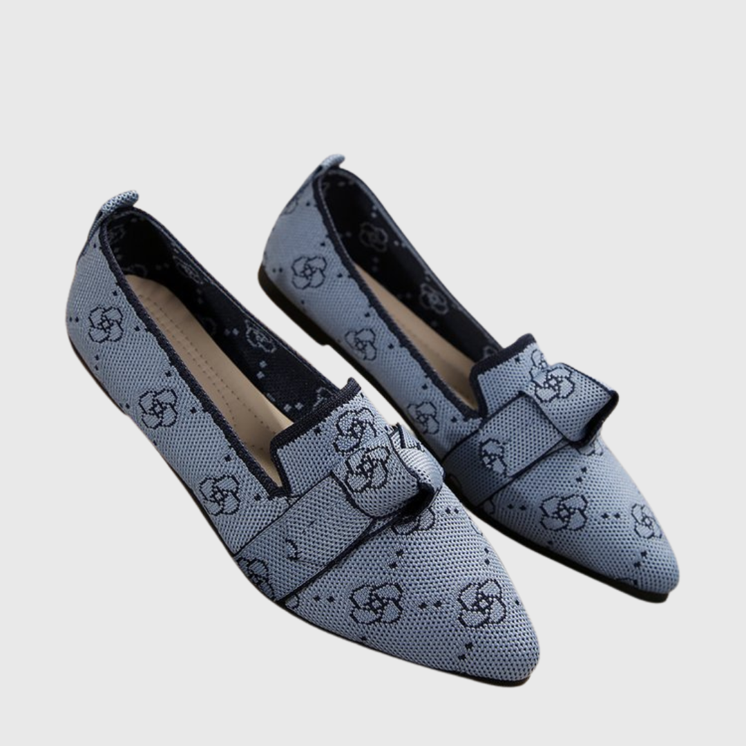 Marigold Women's Floral Print Loafers, view 4