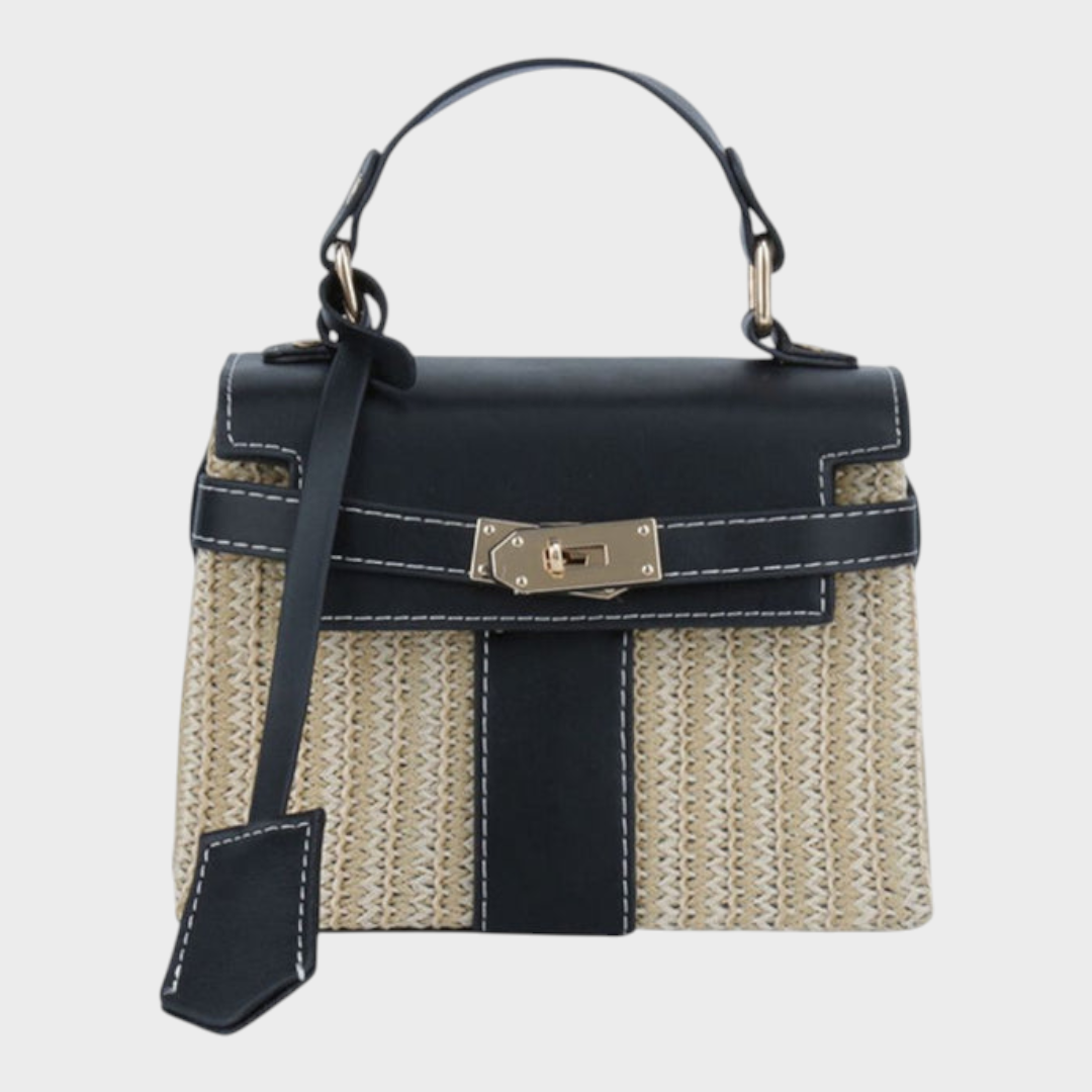 Rochelle Women's Woven Leather Handbag, view 1
