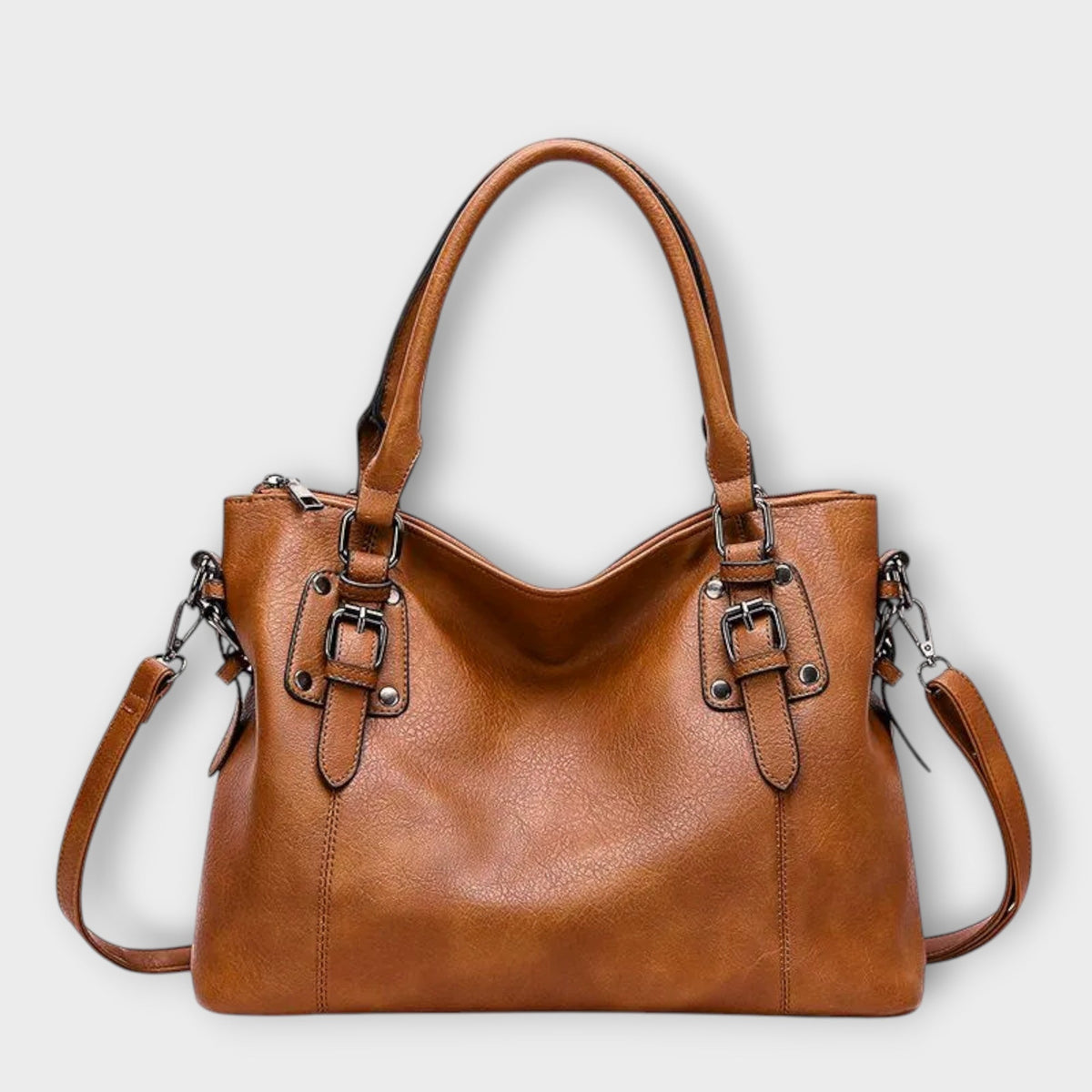 Como Women's Leather Magnetic Flap Shoulder Bag, view 1