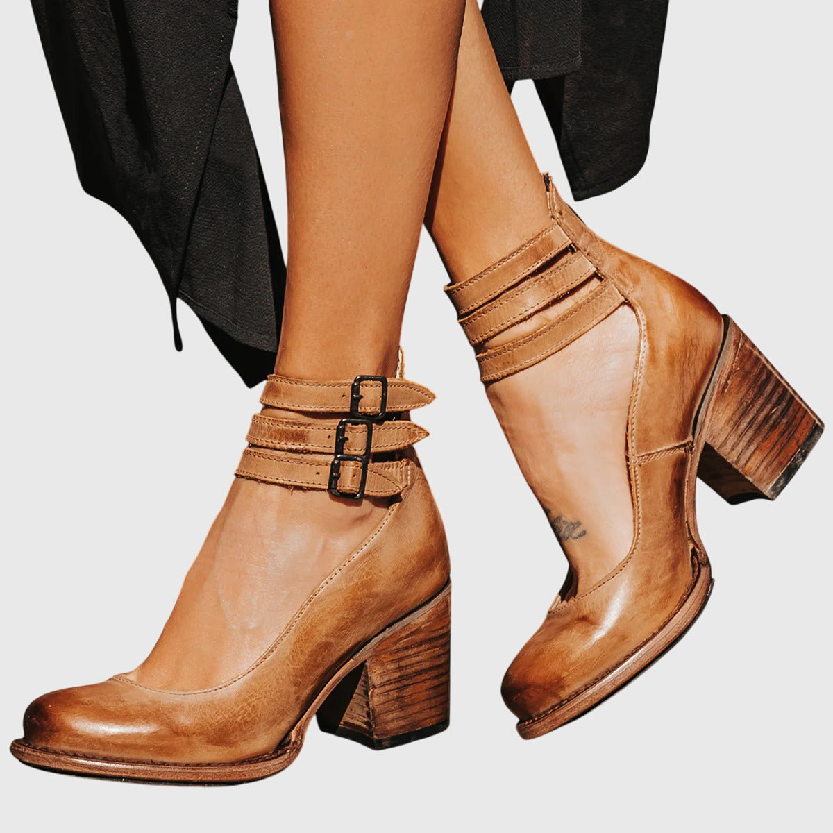 Clementine Women's Block Heel Western Boots, view 4