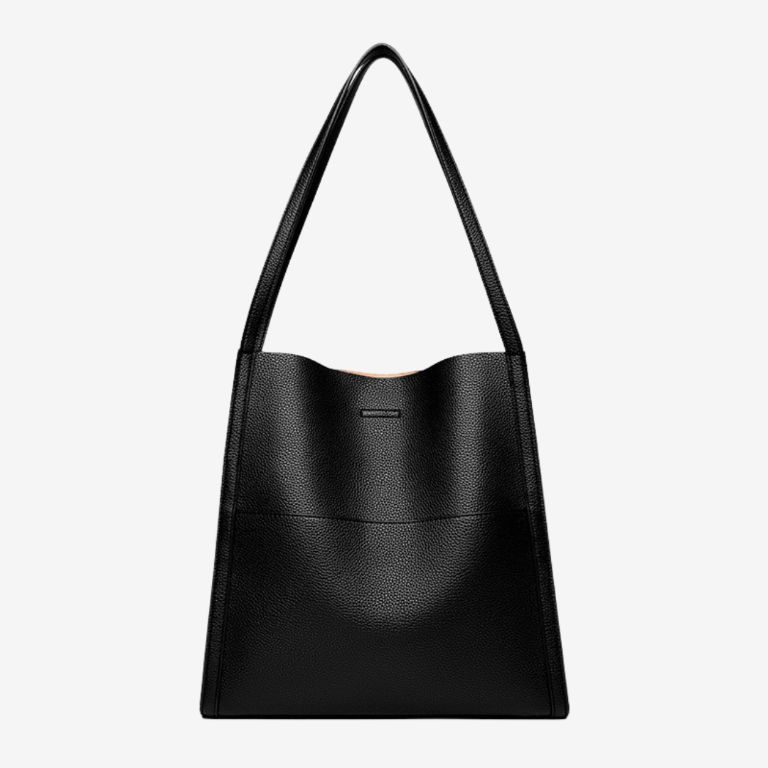 Mariah Women's Leather Zip Top Shoulder Bag, view 6
