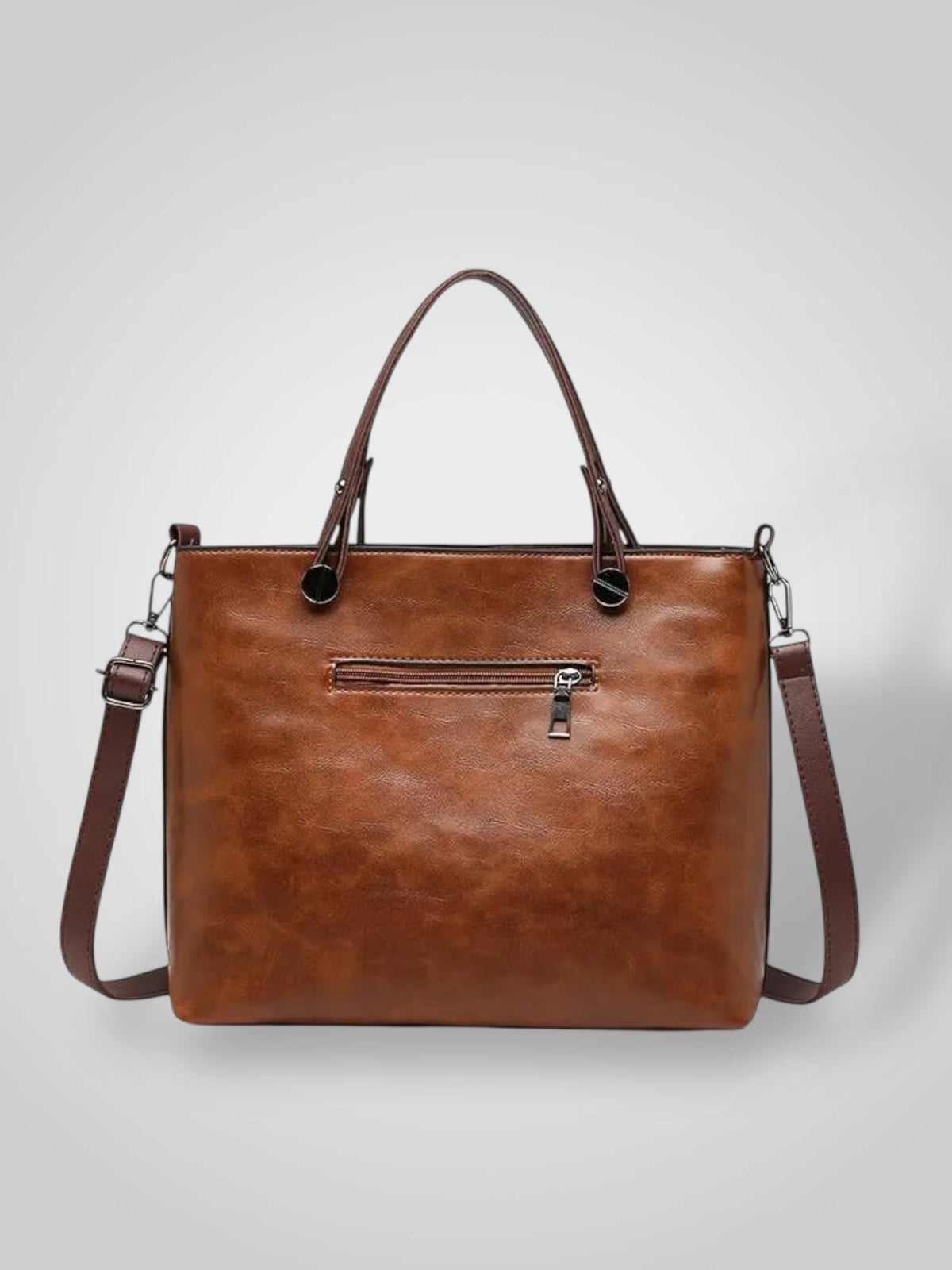 Aria Women's Leather Flap Shoulder Bag, view 4