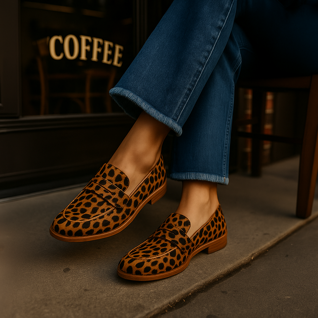 Flixie Women's Classic Loafers, view 6
