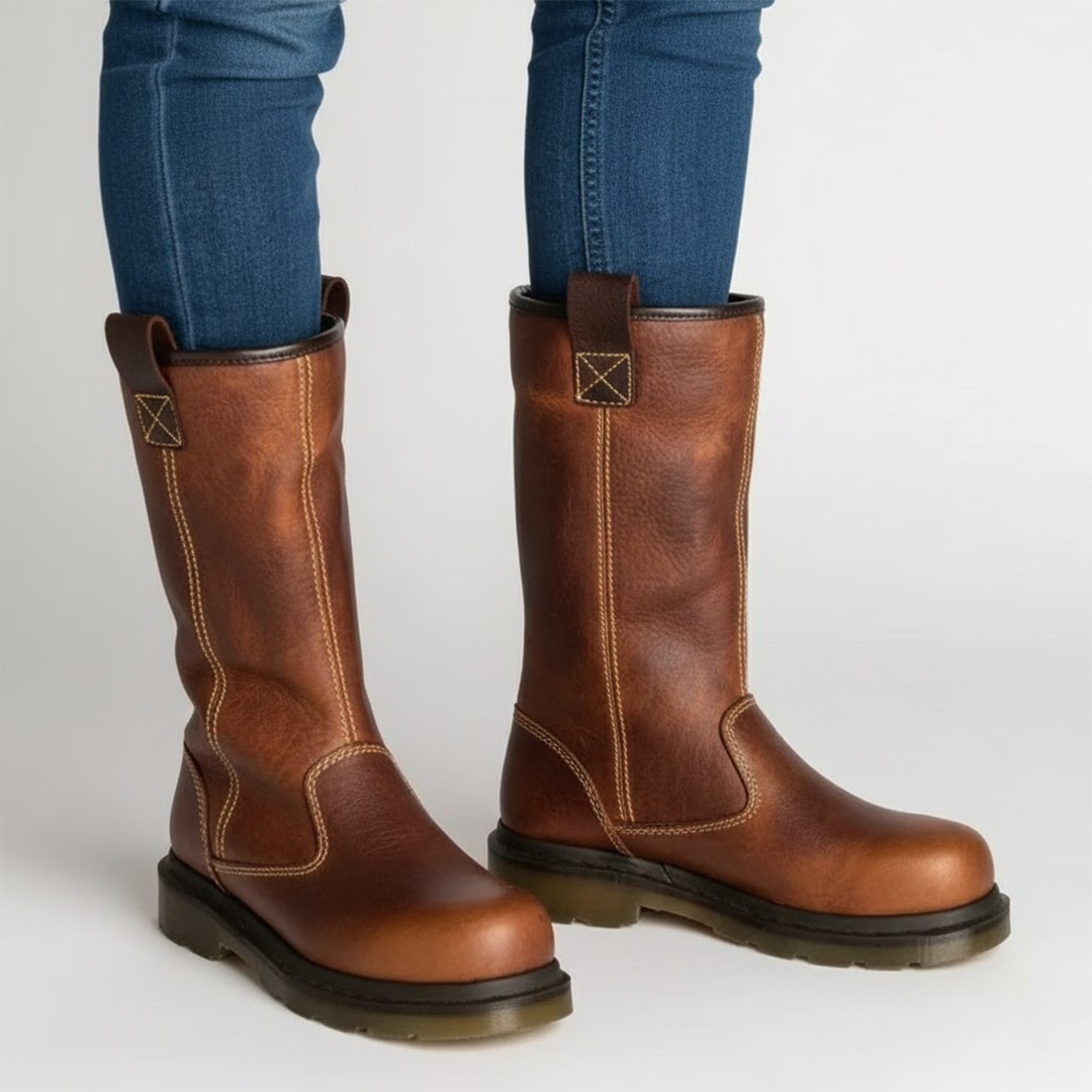 Verity Women's Lined Leather Boots, view 1