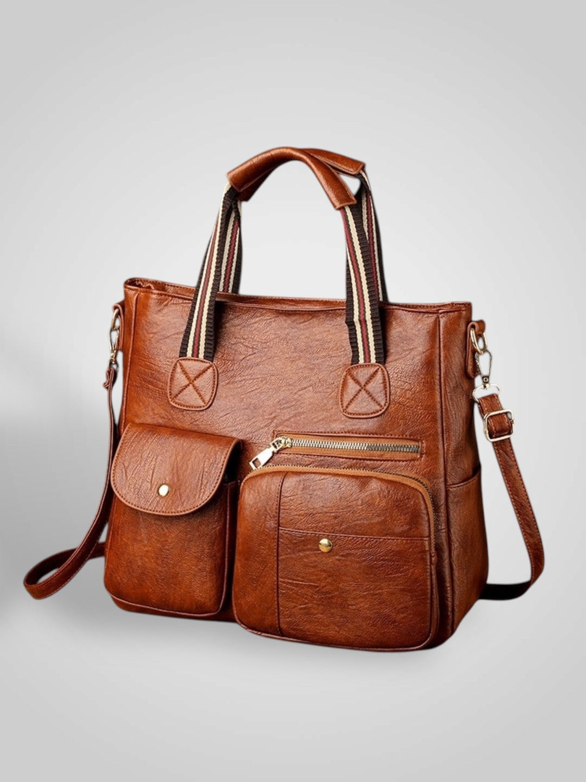 Lumi Women's Retro Removable Strap Handbag, view 1