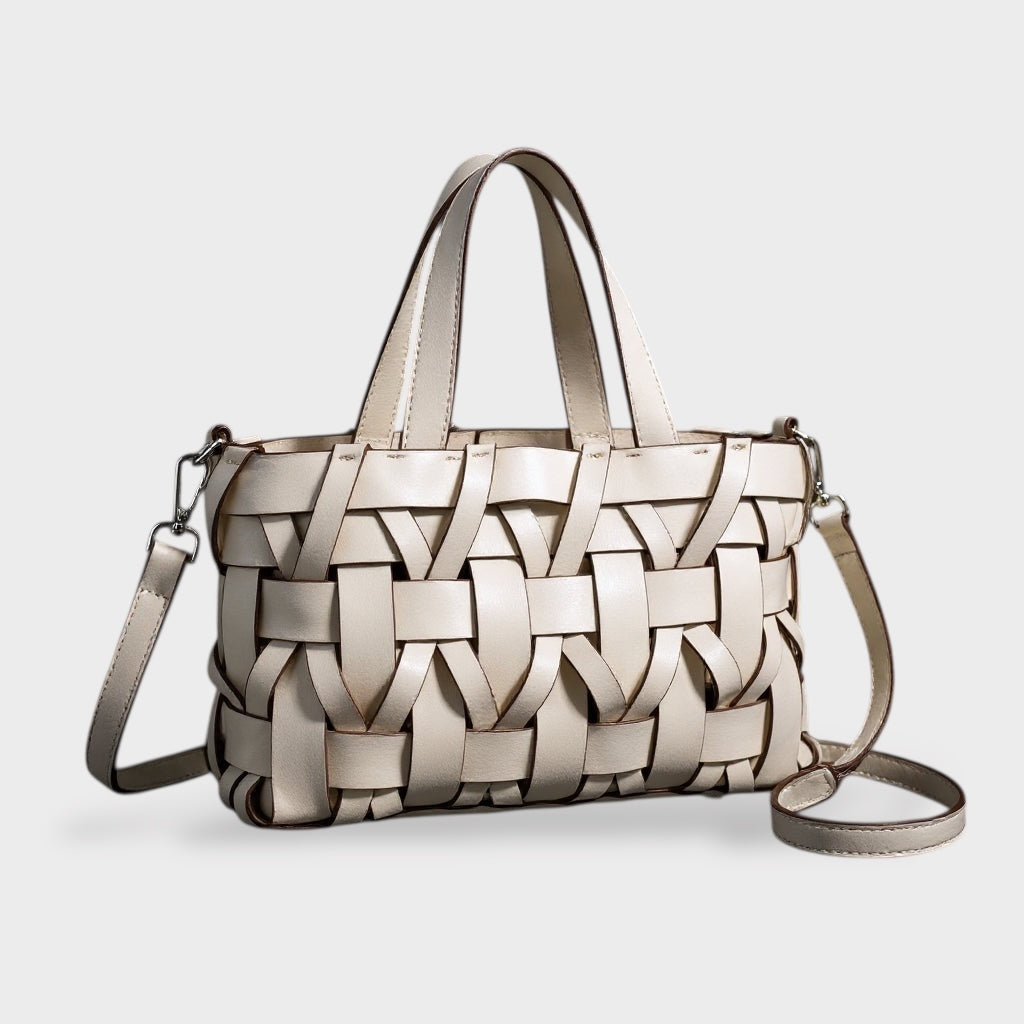 Annita Women's Woven Top Handle Handbag, view 1