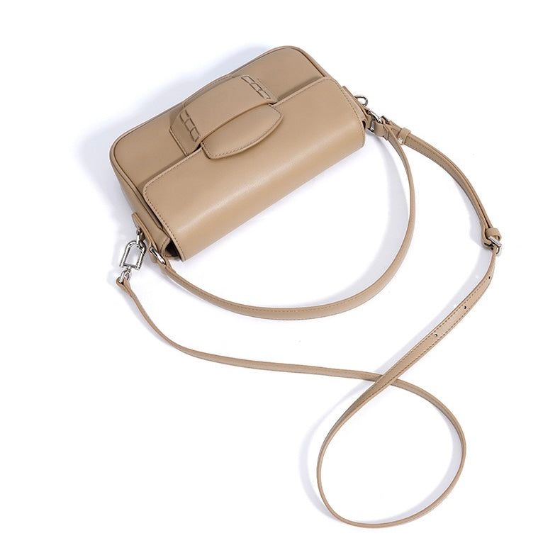 Ismene Women's Leather Flap Shoulder Bag, view 9