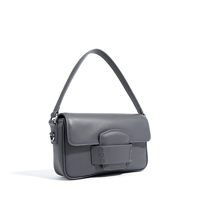 Ismene Women's Leather Flap Shoulder Bag, view 3