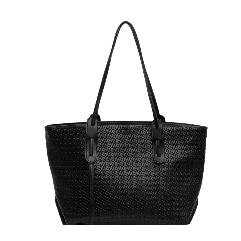 Arden Women's Woven Open Top Tote Bag, view 4