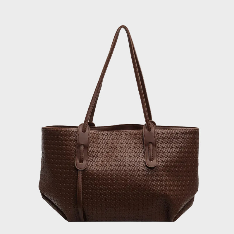 Arden Women's Woven Open Top Tote Bag, view 1