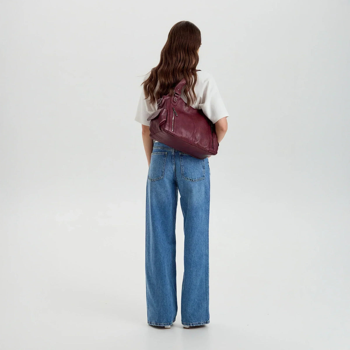 Launa Women's Faux Leather Crossbody Bag, view 39