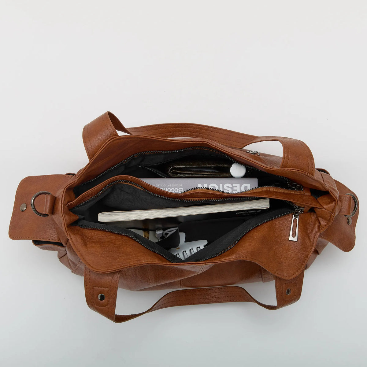 Launa Women's Faux Leather Crossbody Bag, view 22