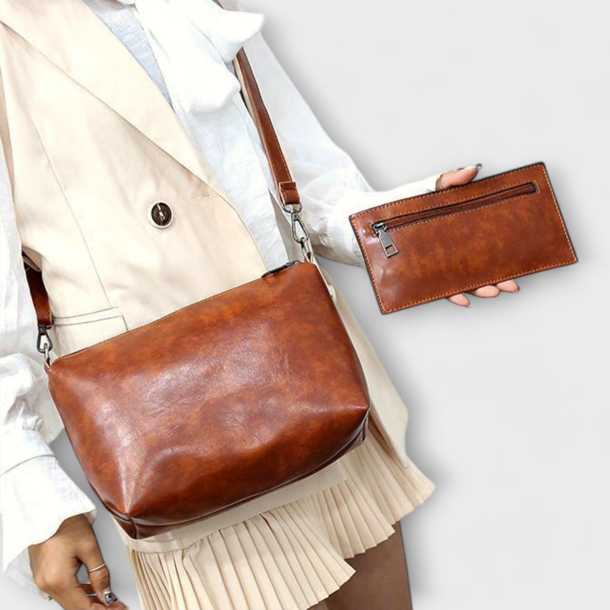 Clemency Women's Four Piece Matching Handbag Set, view 6