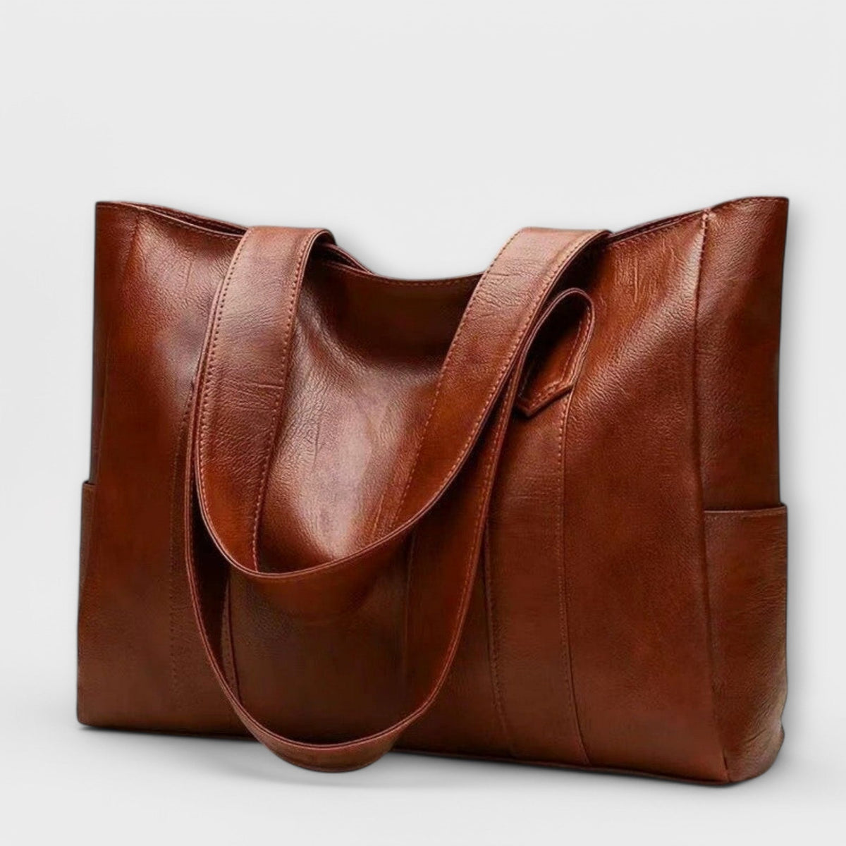 Cromo Women's Vintage Leather Handbag, view 1
