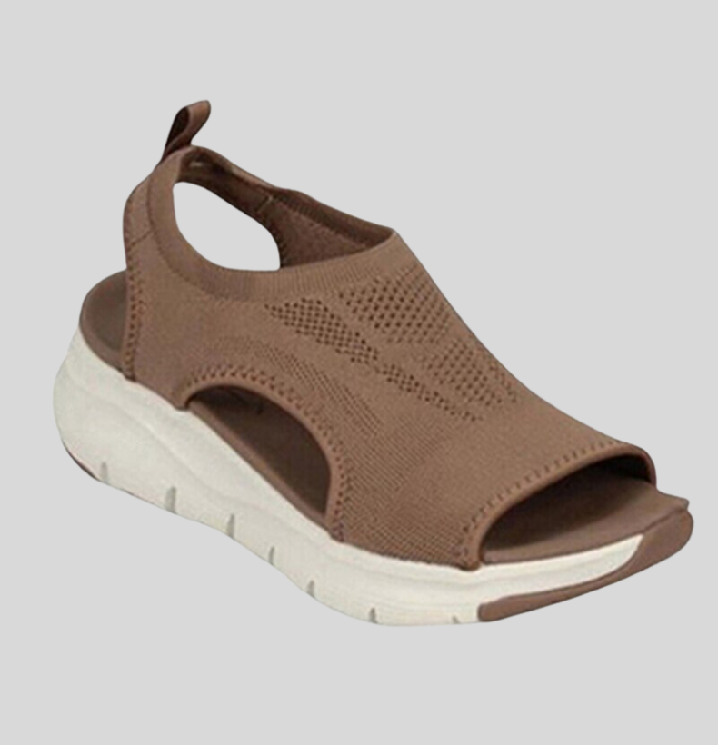 Delphine Women's Open Toe Padded Footbed Sandals, view 5