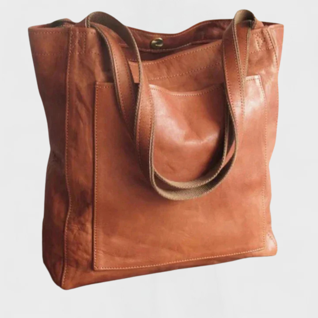 Dorothea Women's Faux Leather Divided Interior Handbag, view 1