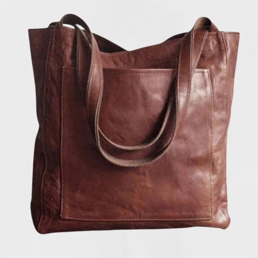 Dorothea Women's Faux Leather Divided Interior Handbag, view 2