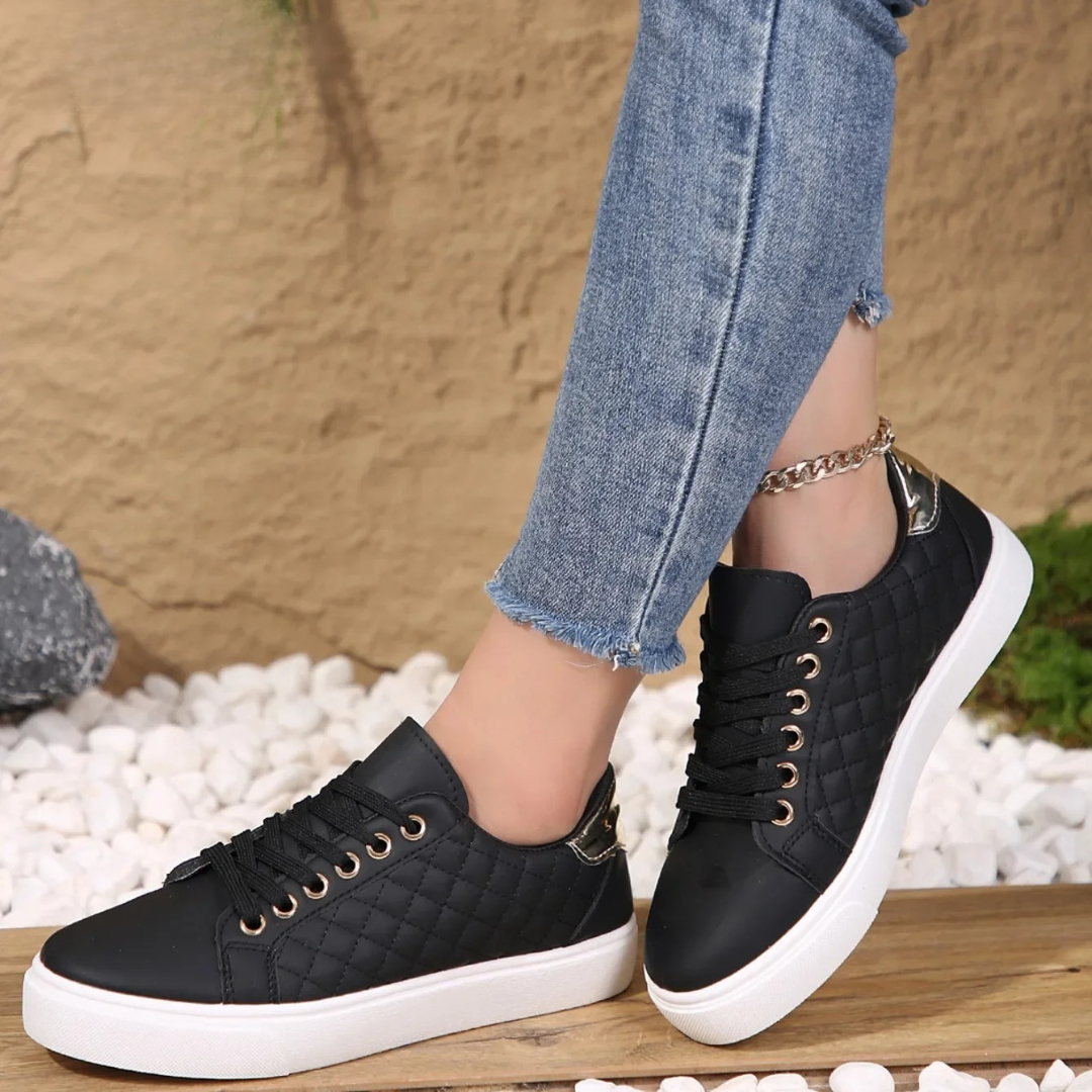 Ginny Women's Woven Mesh Trainers, view 2