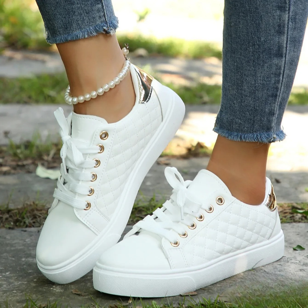 Ginny Women's Woven Mesh Trainers, view 4