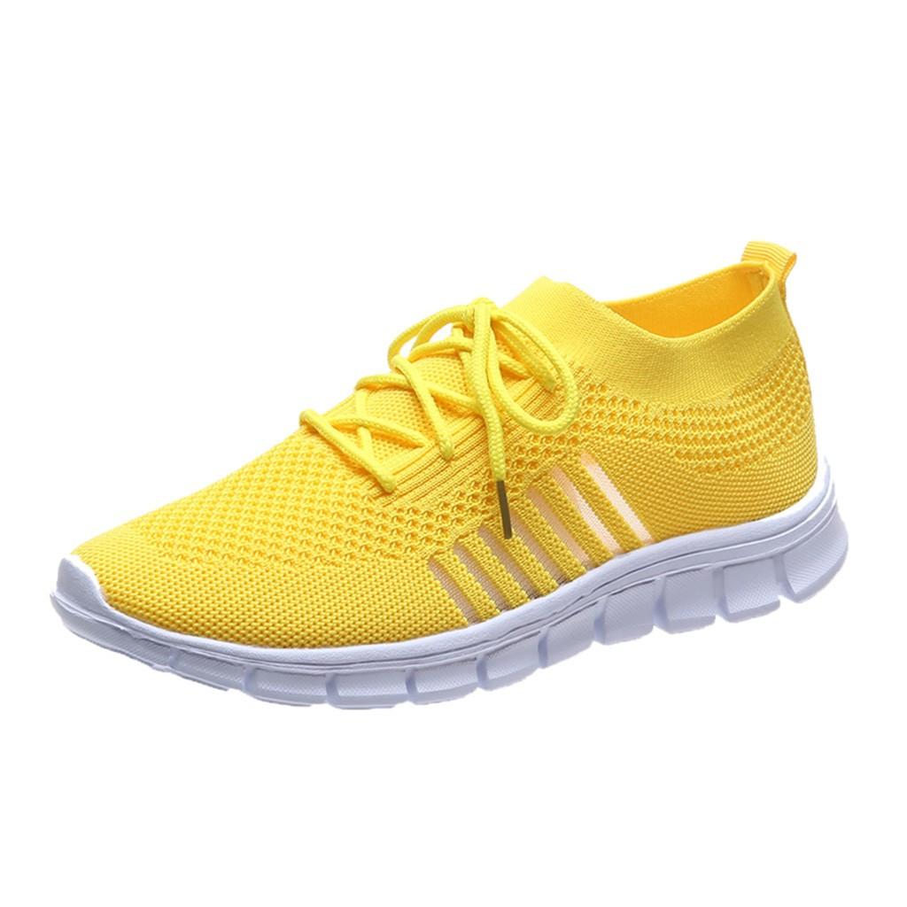 Katrine Women's Mesh Slip On Thick Sole Trainers, view 7