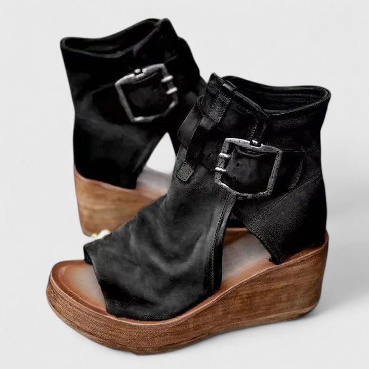 Nerys Women's Cleated Sole Ankle Boots, view 2