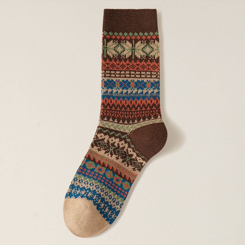 Pippa Women's Floral Cotton Blend Slouch Socks, view 11