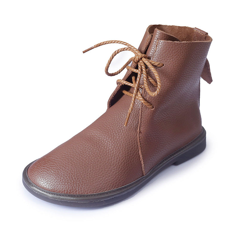 Laurel Women's Round Toe Lace Up Ankle Boots, view 11
