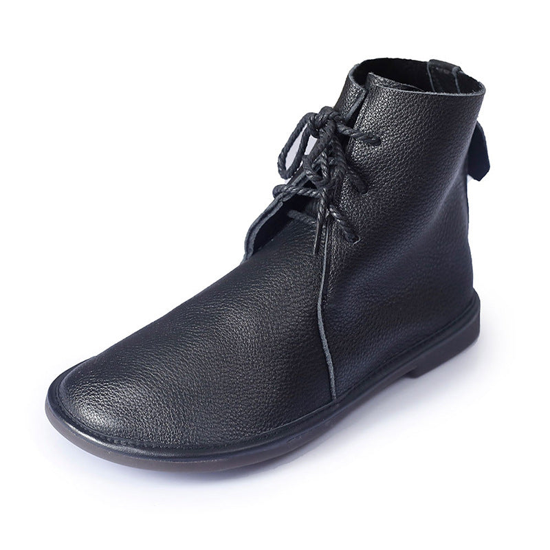 Laurel Women's Round Toe Lace Up Ankle Boots, view 10