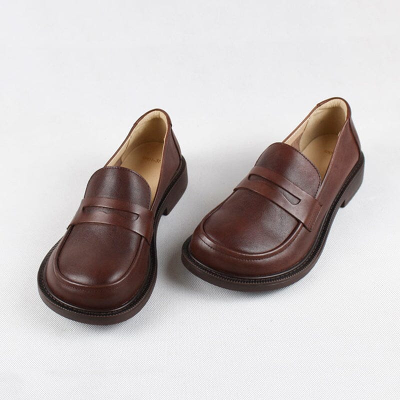 Fay Women's Wide Fit Leather Penny Loafers, view 6