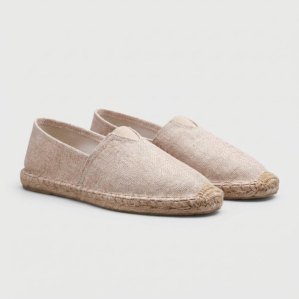 Wren Women's Jute Sole Slip On Flat Shoes, view 2