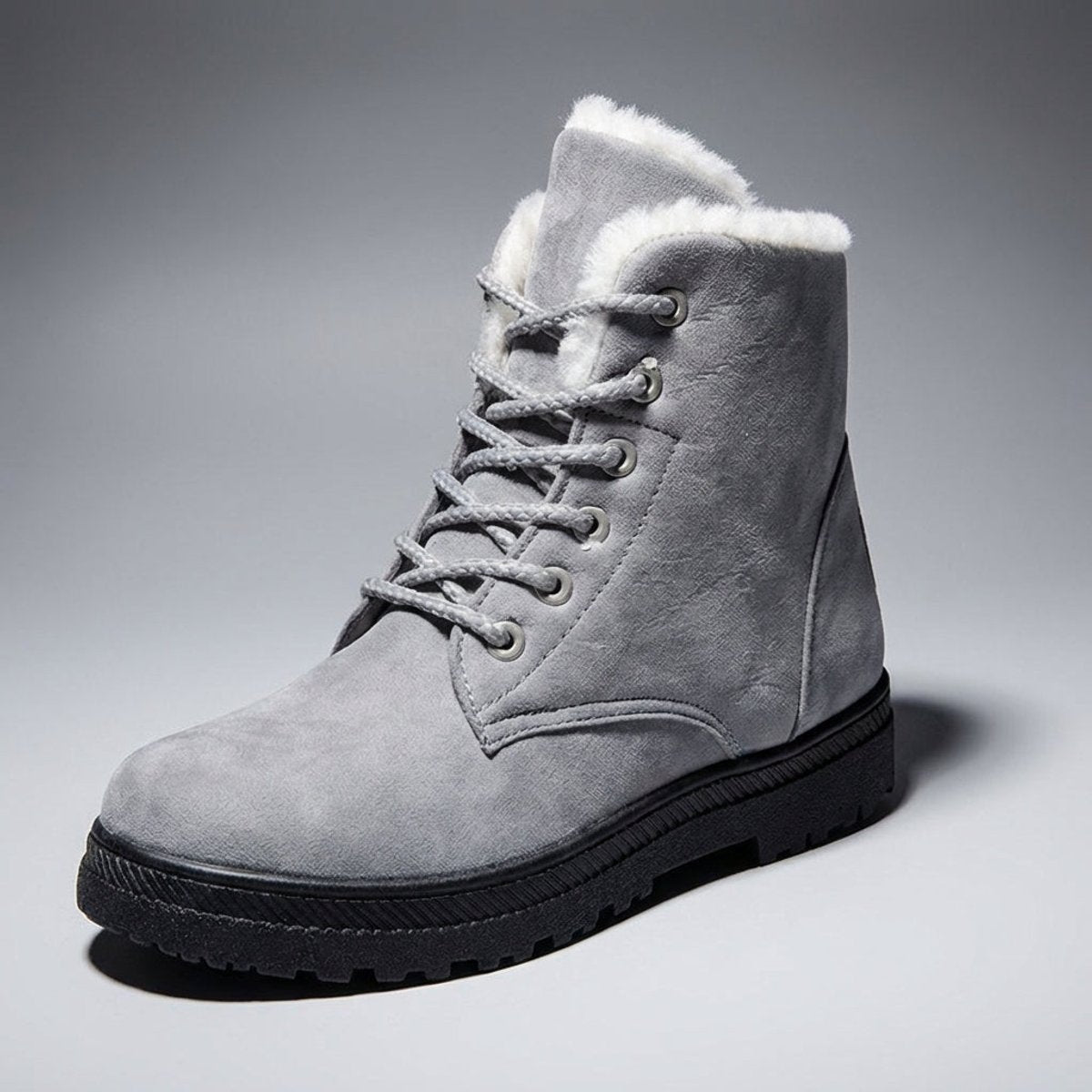 Robyn Women's Faux Fur Lined Lace Up Snow Boots, view 4