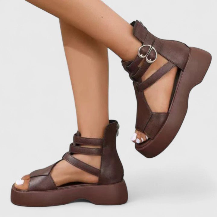 Esme Women's Gladiator Platform Sandals, view 3