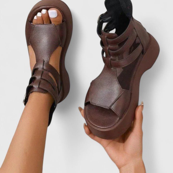 Esme Women's Gladiator Platform Sandals, view 5