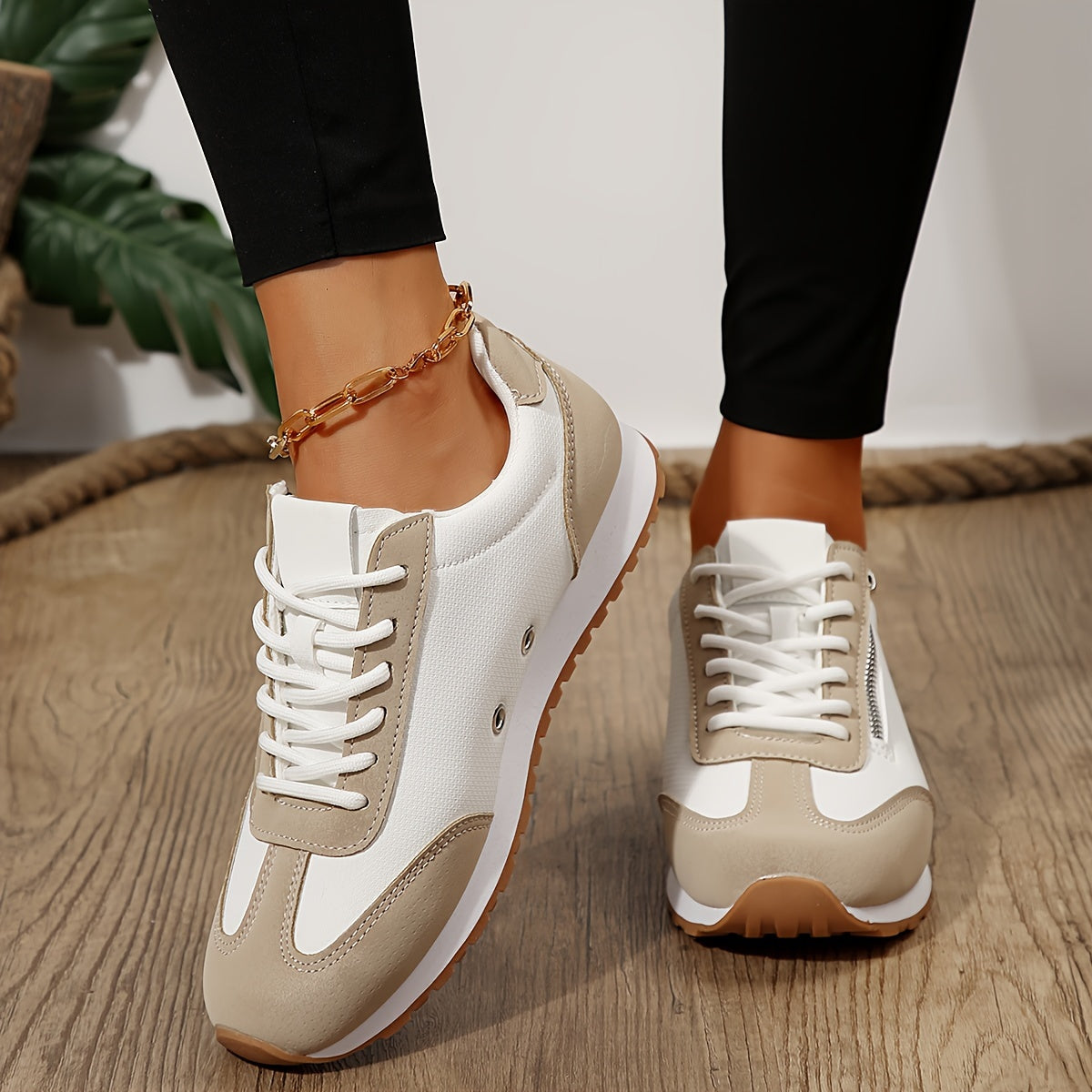 Mariella Women's Lace Up Platform Trainers, view 1