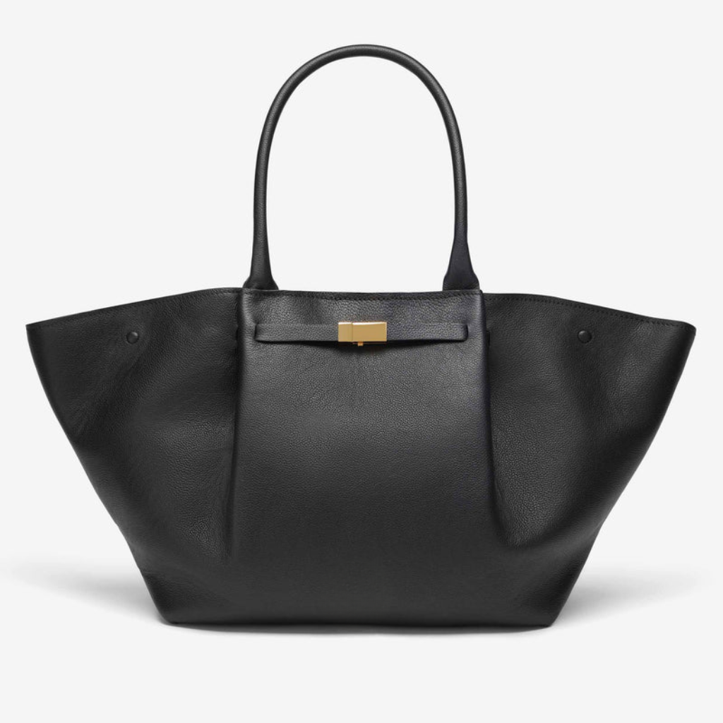Milan Women's Leather Belted Handbag, view 1