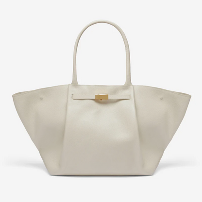 Milan Women's Leather Belted Handbag, view 2