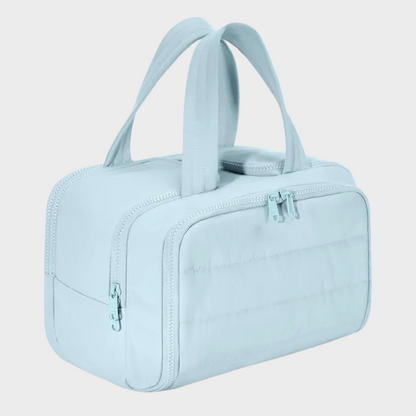 Ella Women's Wide Opening Taslan Toiletry Bag, view 8
