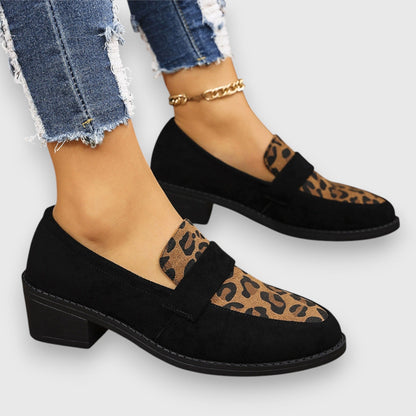 Brunika Women's Leopard Print Loafers, view 6