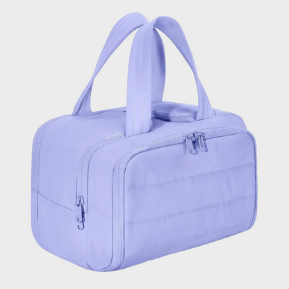 Ella Women's Wide Opening Taslan Toiletry Bag, view 2