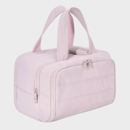 Ella Women's Wide Opening Taslan Toiletry Bag, view 3