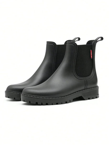 Eloura Women's Matte Rubber Chelsea Boots, view 1