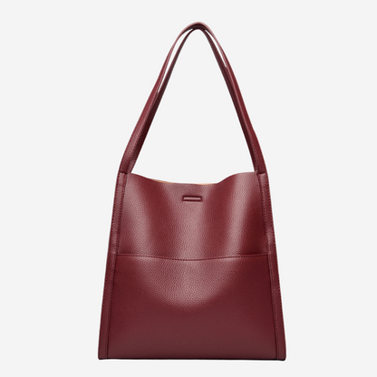 Mariah Women's Leather Zip Top Shoulder Bag, view 10