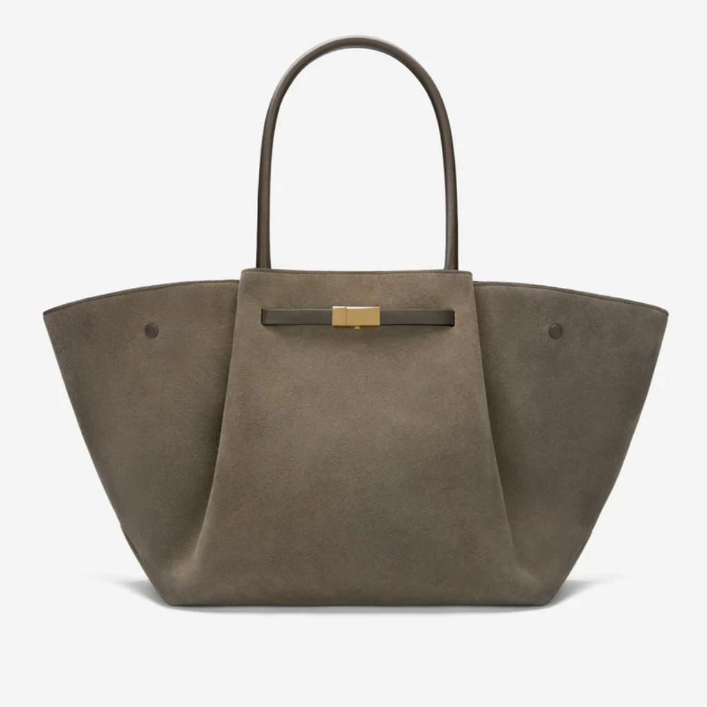 Milan Women's Leather Belted Handbag, view 7