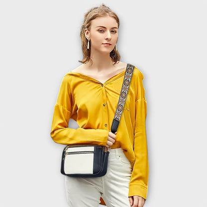 Elain Women's Retro Faux Leather Crossbody Bag, view 8
